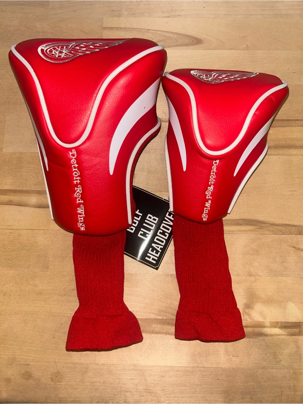 Detroit Red Wings Golf Club Covers 1 & 3 NEW